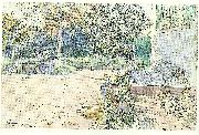 Carl Larsson min gardsplan oil painting reproduction